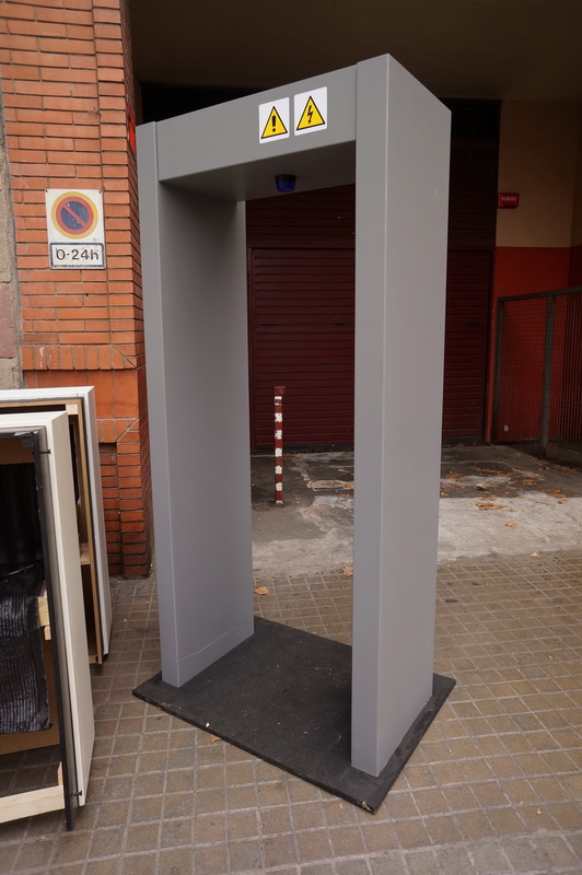 arco escaner seguridad aeropuerto 223x80x110 (90eu.) 3u